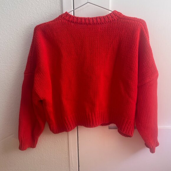 Babaa Cardi no.14 in Summer Flame - Picture 3 of 4